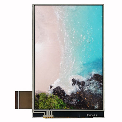 OEM 4 इंच 480x800 एलसीडी टीएफटी स्क्रीन एसपीआई आरजीबी 24 बिट्स इंटरफ़ेस 4 "3.97"