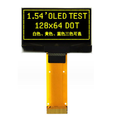 1समानांतर और 4-वायर एसपीआई इंटरफेस के साथ.54 इंच OLED SSD1309 मोनोक्रोम डिस्प्ले