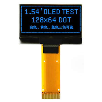 1समानांतर और 4-वायर एसपीआई इंटरफेस के साथ.54 इंच OLED SSD1309 मोनोक्रोम डिस्प्ले
