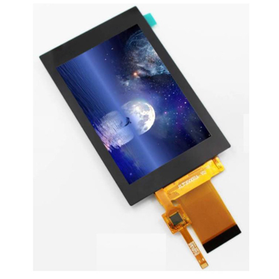 3.5 इंच टीएफटी पोर्ट्रेट टाइप एलसीडी डिस्प्ले ILITEK ILI9488 MCU इंटरफेस ड्राइवर 320x480 HVGA के साथ