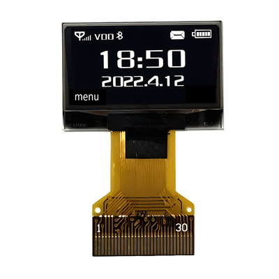 कम लागत 0.96 इंच OLED डिस्प्ले 128X64 IIC I2C SPI 8080 इंटरफ़ेस 30 पिन ZIF FPC