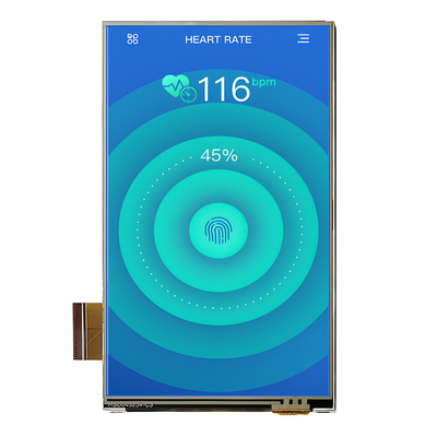 4.3 इंच 480X800 आईपीएस टीएफटी एलसीडी डिस्प्ले पोर्ट्रेट टाइप 4.3 इंच आरजीबी इंटरफेस टीएफटी स्क्रीन