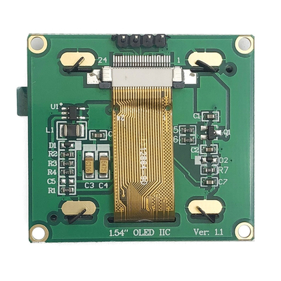 1.54-इंच I2C इंटरफ़ेस SSD1309 सक्रिय क्षेत्र के साथ ग्राफिक OLED डिस्प्ले 35.06 x 17.52 मिमी 128x64 रिज़ॉल्यूशन