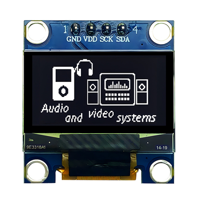 0.96 इंच OLED डिस्प्ले बोर्ड मॉड्यूल 12864 128X64 IIC I2C ड्राइवर 4 पिन रास्पबेरी पाई Arduino के लिए