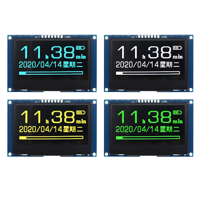 2.42 इंच 7-पिन SPI इंटरफेस OLED कंट्रोल बोर्ड SSD1309/SPD0301 ड्राइवर आईसी