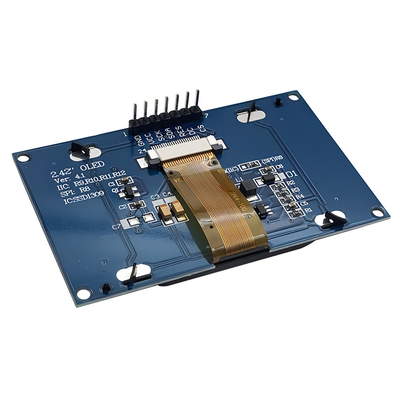 2.42 इंच 7-पिन SPI इंटरफेस OLED कंट्रोल बोर्ड SSD1309/SPD0301 ड्राइवर आईसी