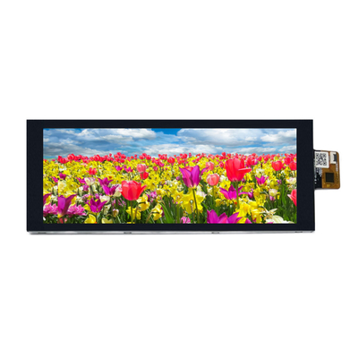उच्च चमक क्षमता टच TFT 6.86 इंच 400x1280 डॉट्स FL7707 ड्राइवर MIPI इंटरफ़ेस