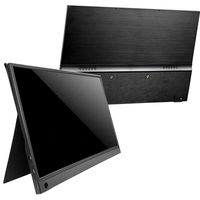 लैपटॉप के लिए पोर्टेबल मॉनिटर 13.3 इंच,FHD 1080P USB C ट्रैवल मॉनिटर कंप्यूटर के लिए बाहरी, किकस्टैंड के साथ दूसरी डिस्प्ले स्क्रीन