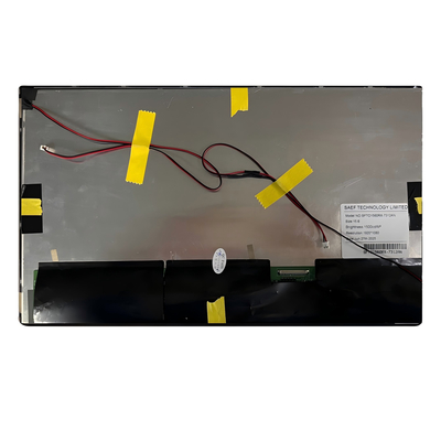 औद्योगिक 15.6" TFT LCD डिस्प्ले - 1500nits सूर्य के प्रकाश में पठनीय, FHD, -30°C से 85°C, LVDS