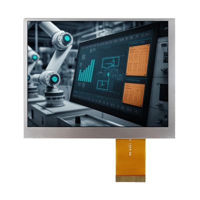 5.6-इंच विकर्ण TFT LCD डिस्प्ले मॉड्यूल AT056TN52 V.3 संगत 640x480 औद्योगिक डिस्प्ले चमक 250 cd/m2 विस्तृत तापमान