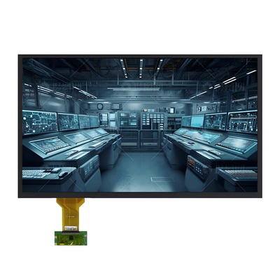 13.3-इंच विकर्ण औद्योगिक TFT LCD डिस्प्ले मॉड्यूल फुल HD 1080p 1000nits ब्राइटनेस कैपेसिटिव टच eDP इंटरफ़ेस