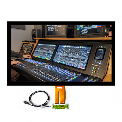 21.5 इंच 1000nits हाई ब्राइटनेस इंडस्ट्रियल TFT LCD FHD 1080p वाइड टेम्प USB टच RoHS प्रमाणित SFHD2150A01PT-H20%2