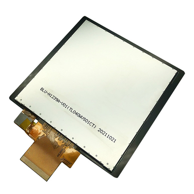 4" वर्ग औद्योगिक टीएफटी एलसीडी (720x720) w/ PCAP टच, -20°C~70°C ऑपरेशन, आरजीबी इंटरफेस