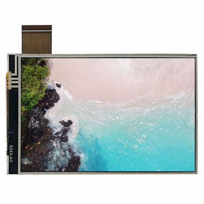 आरजीबी इंटरफेस आरटीपी टच के साथ 480x800 4 इंच टीएफटी एलसीडी मॉड्यूल डिस्प्ले आईपीएस