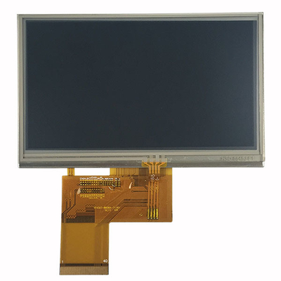 टीएफटी एलसीडी डिस्प्ले 4.3 इंच प्रतिरोधी स्पर्श 480x272 ST7282T2 40 पिन आरजीबी इंटरफ़ेस के साथ
