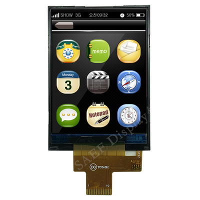 240x320 TFT एलसीडी डिस्प्ले 2.4 इंच, QVGA TFT एलसीडी डिस्प्ले, SPI MCU 2.4 इंच TFT एलसीडी