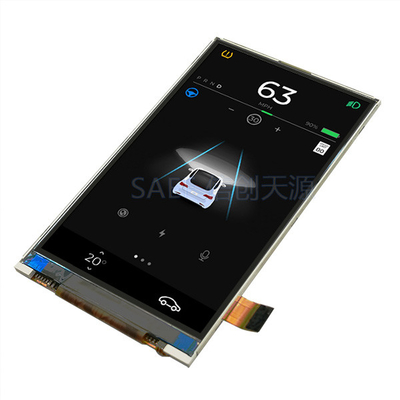 480x800 टीएफटी एलसीडी आईपीएस डिस्प्ले 3.7 "औद्योगिक स्मार्ट उपकरणों के लिए इंच एमआईपीआई इंटरफेस