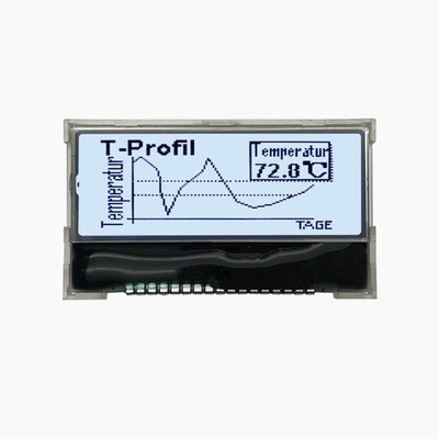 128x32 डॉट्स मोनोक्रोम ग्राफिक एलसीडी डिस्प्ले COG ST7565R IC SPI इंटरफ़ेस के साथ