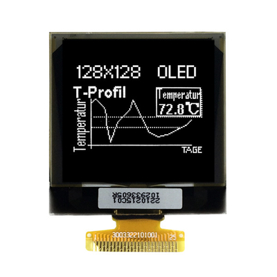 1.5 इंच ग्राफिक 128x128 OLED डिस्प्ले, 1.5 इंच OLED मॉड्यूल मोनोक्रोम व्हाइट बुल रंग