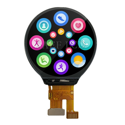 GC9A01 टच 4 वायर 1 लेन SPI इंटरफ़ेस के साथ 240x240 डॉट राउंड TFT LCD डिस्प्ले: