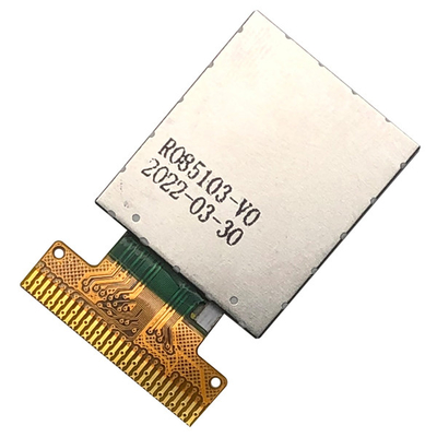 व्हाइट एलईडी बैकलाइट के साथ 0.85 इंच स्क्वायर एलसीडी डिस्प्ले 128x128 आईपीएस एमसीयू इंटरफेस