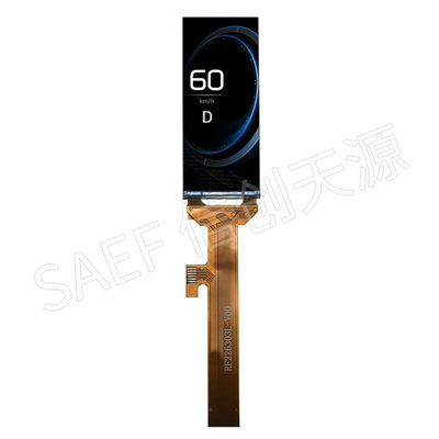 स्लिम साइज 2.26 इंच TFT एलसीडी डिस्प्ले 200x480 डॉट्स रिज़ॉल्यूशन SPI MCU QSPI इंटरफेस