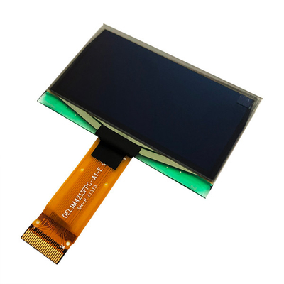 2.42-इंच OLED डिस्प्ले 128x64 पीले फोंट PMOLED स्क्रीन SSD1309 नियंत्रक SPI+IIC इंटरफ़ेस