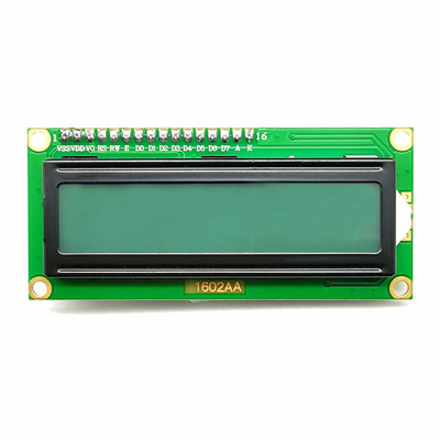 I2C इंटरफ़ेस 16x2 कैरेक्टर एलसीडी डिस्प्ले ब्लू 5V 4 पिन नंबर