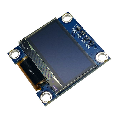 0.96 इंच OLED डिस्प्ले 4पिन I2C कंट्रोल पीसीबी बोर्ड के साथ सफेद/नीला/पीला नीला