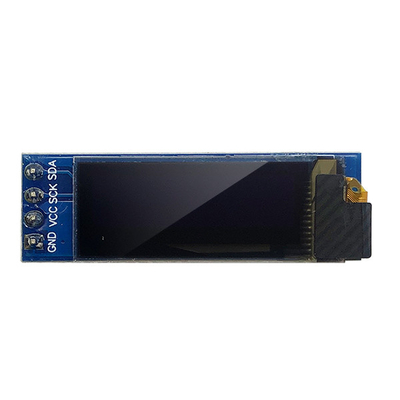 3V 5V 128x32 OLED डिस्प्ले मॉड्यूल 0.91 इंच 4 पिन SSD1306 ड्राइवर IC के साथ