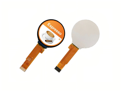 1.28 इंच गोल टीएफटी एलसीडी डिस्प्ले - 240x240 एसपीआई, उच्च-रिज़ॉल्यूशन पहनने योग्य और IoT के लिए।